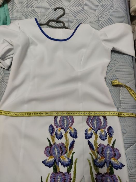 Вишиванка, сукня бісер