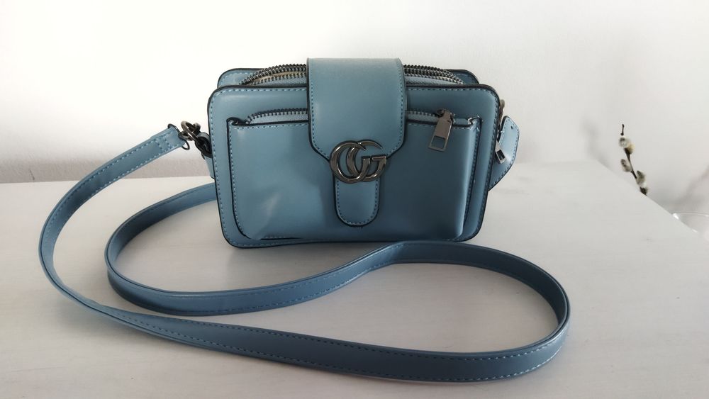 Torebka damska turkusowa