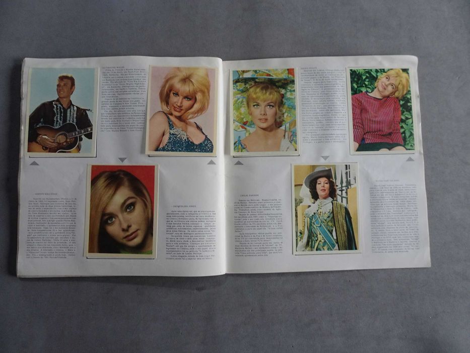 Caderneta de cromos completa Ídolos do Espectáculo