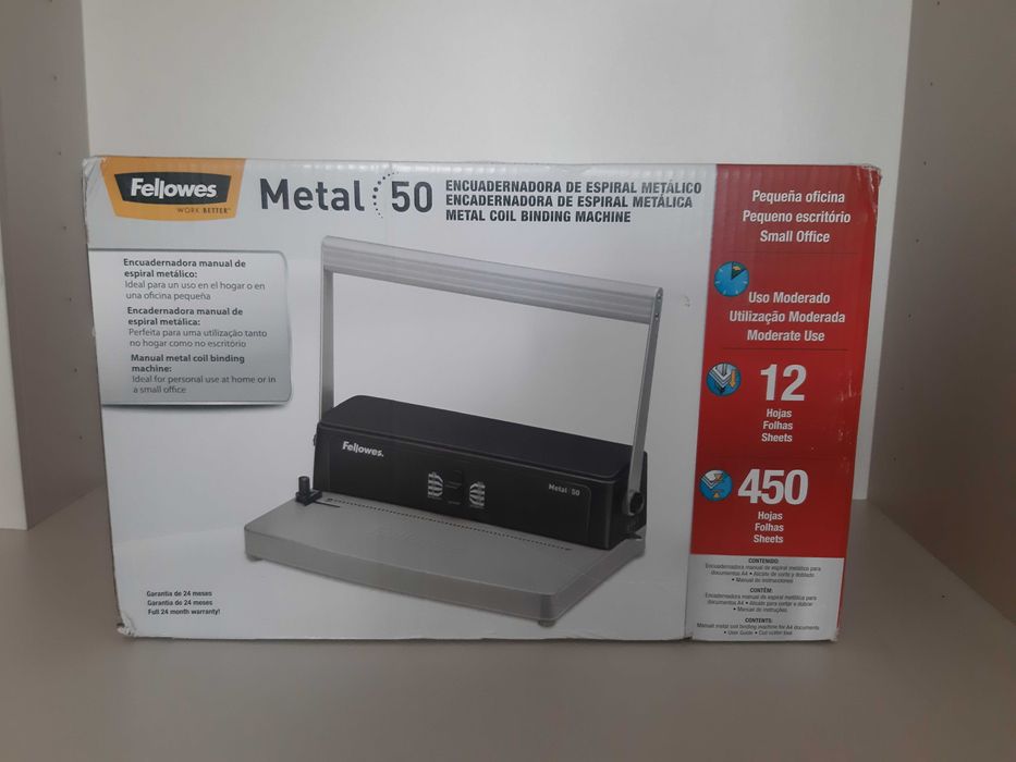 Encadernadora manual Fellowes 50