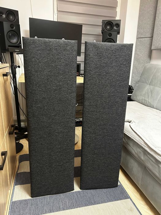 Pułapka Basowa 125x20x20 Rockwool 90kg/m3 + Pomiary Akustyki SoundID