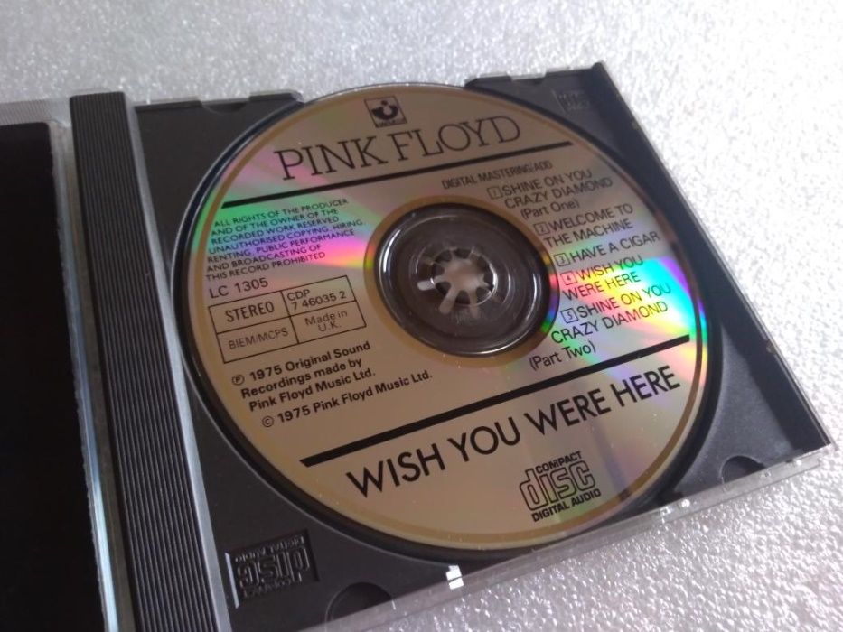Pink Floyd – wish you were here 1984 cd pressing, Original