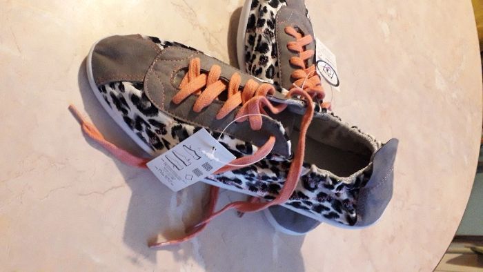 tenisówki w panterkę nowe rozm38 (5)