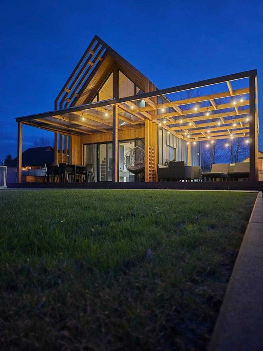 Domek na wynajem z sauną i jacuzzi Joniec.  Wolny weekend 19-21