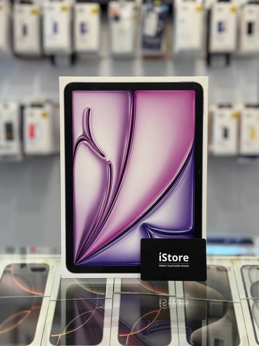 Tablet Apple iPad AIR 11" Purple M3 • 128 GB • 7 gen Wi-Fi • Fioletowy