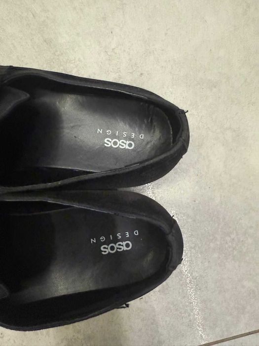Buty męskie mokasyny zamszowe eleganckie rozmiar 44,5