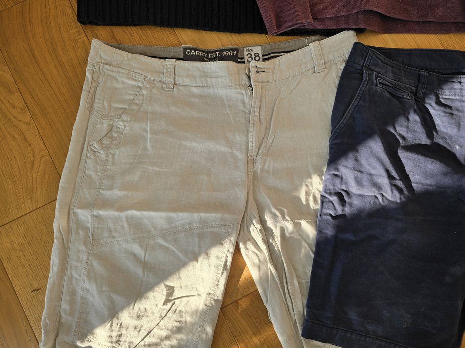 Używane męskie swetry bluzy spodenki XXL