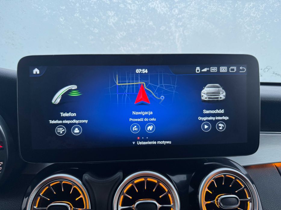 Mercedes C/GLC Android 13 Radio, nawigacja 12,3"