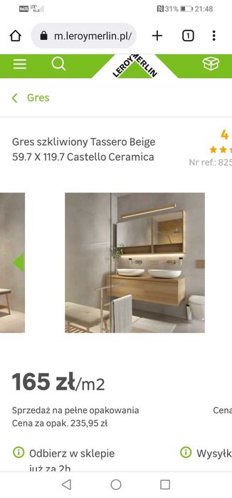 Gres Tassero beżowy