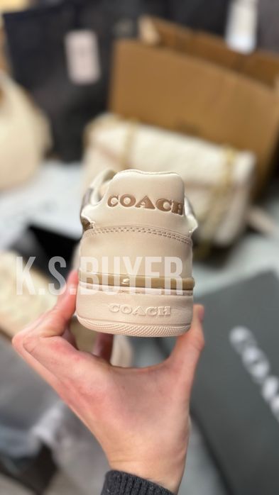 Кеди кеды кроссовки женские коач coach кожаные кроссовки