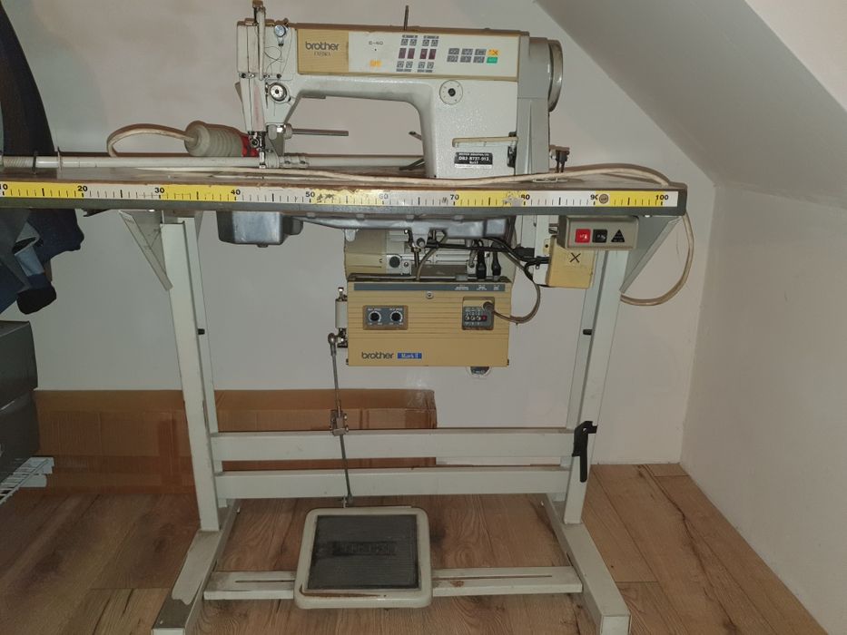 Maszyna do szycia stebnówka przemysłowa automat Brother Exedra E-40