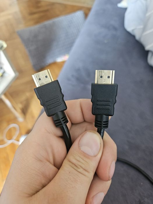 Kabel HDMI 1,5m v2.0 High Speed z Ethernet - ZŁOCONE złącza