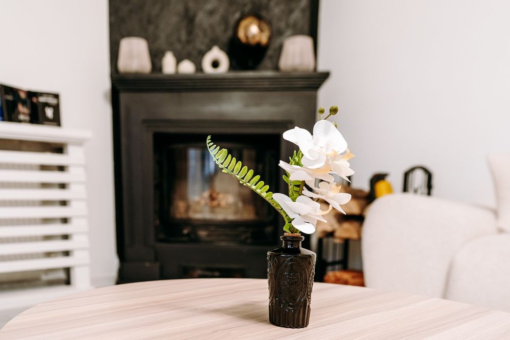 Apartament w centrum z banią, kominkiem i oranżerią