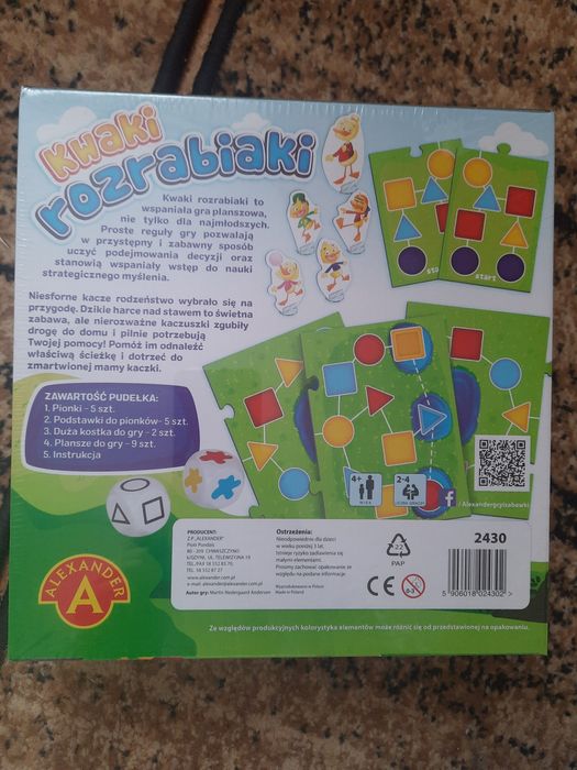 Kwaki rozrabiaki nowa gra planszowa