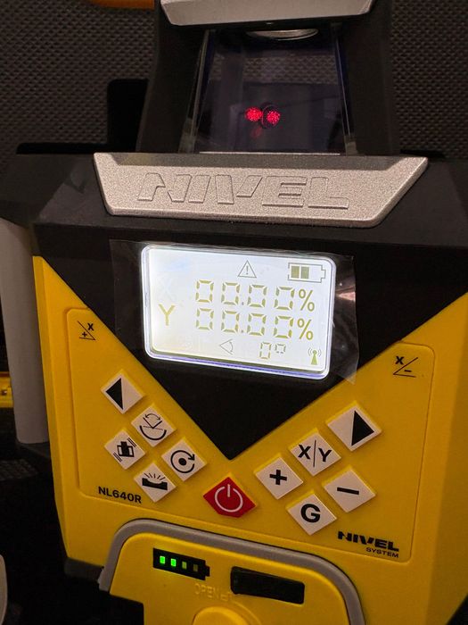 Nivel System Niwelator laserowy NL 640 R lata statyw RD 600 Nowy fv