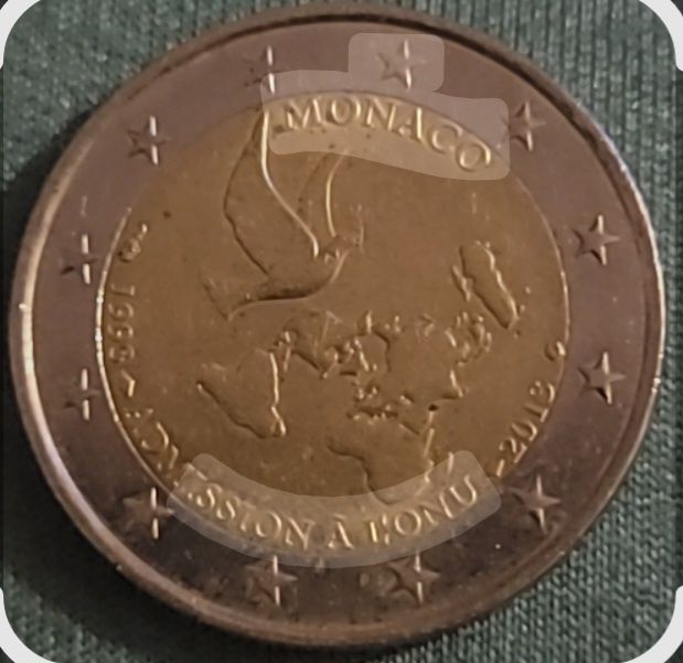 Moeda 2€, Mónaco 2013