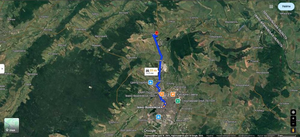 Продається ділянка СГ 13 сотих. Тязів. Асфальт. Світло. Газ. Школа