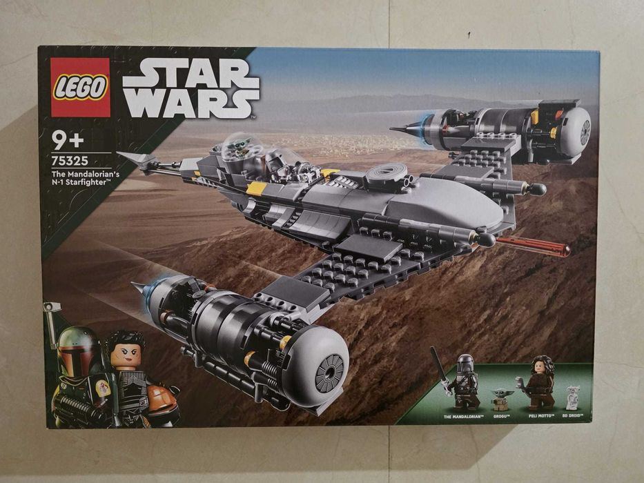 Lego 75325 - Star Wars - Mandalorian's N-1 Starfighter. Novo e Selado
