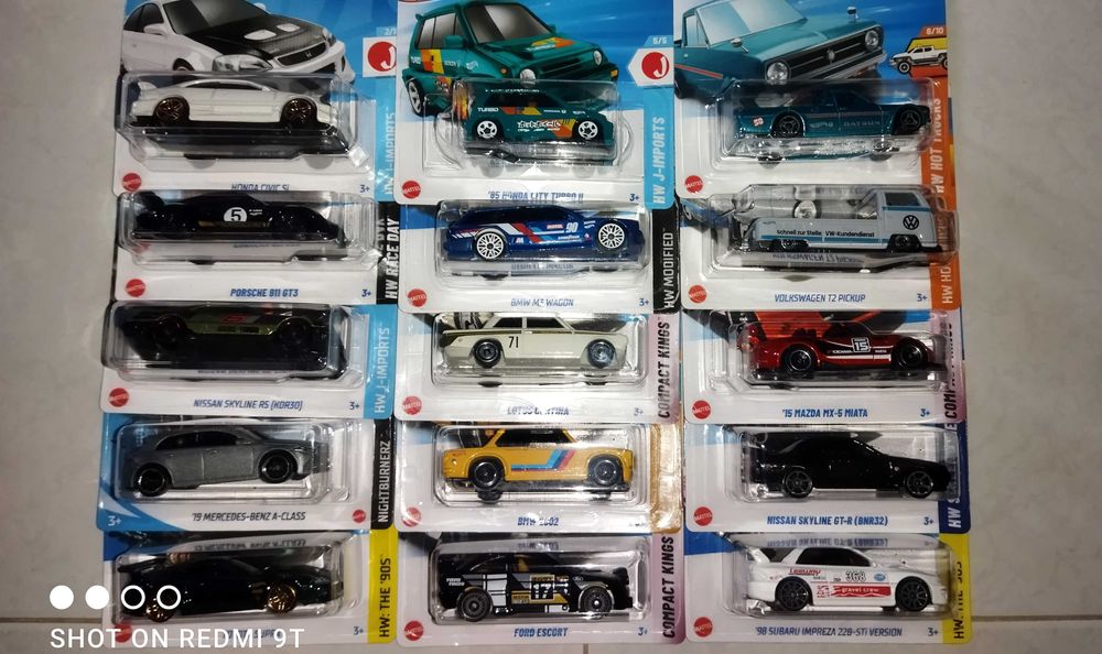Carrinhos Hotwheels