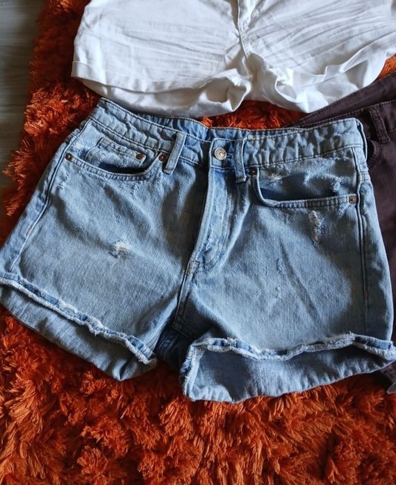 H&M Zestaw szortów jeansowych roz 36-38