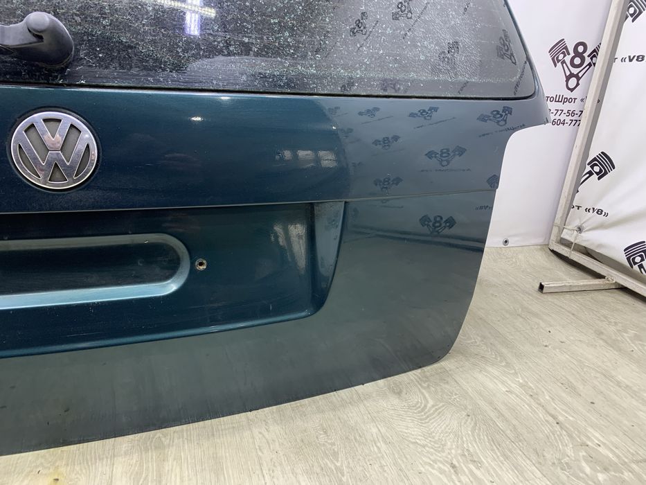 Ляда Volkswagen Passat B5+ кришка багажник пасат б5 зелена без скла