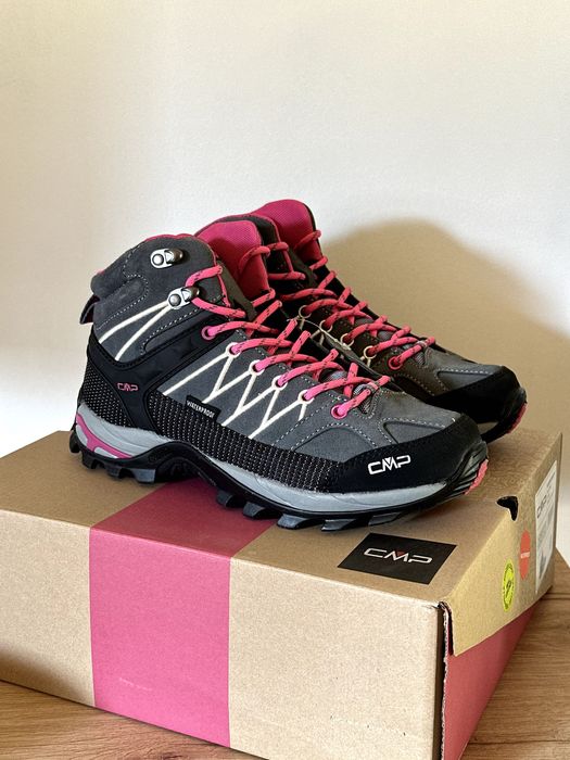 Buty Damskie Trekkingowe Górskie CMP Rigel Mid Skórzane Wodoodporne