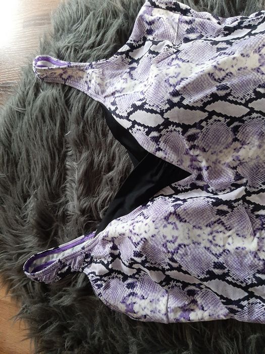 Harmony Strój Kąpielowy Modny Wzór push up r.46 C