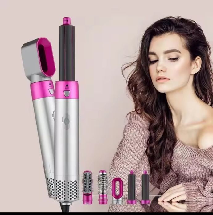 Фен-стайлер аналог Dyson Airwrap з 5 насадками