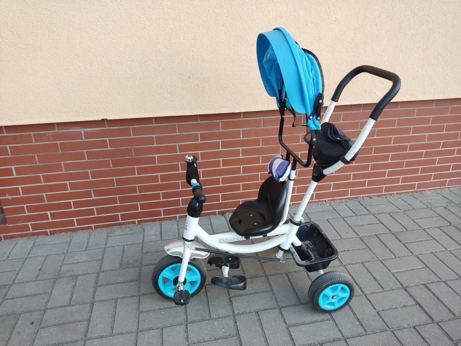 Wieloetapowy rowerek trójkołowy