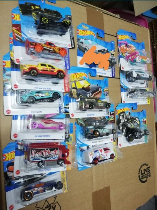 Hotwheels novos sem uso