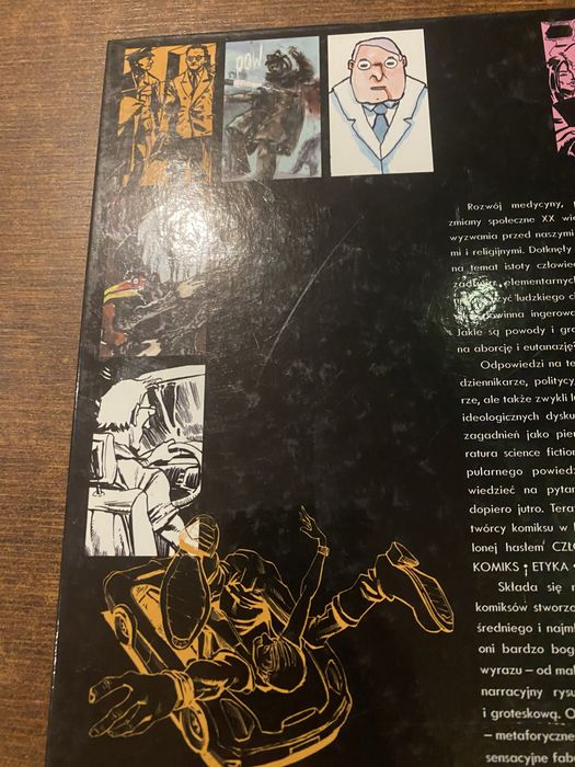 Komiks Antologia komiksu Człowiek w Probówce