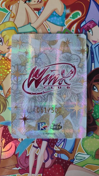 Редкие коллекционные лимитированные карты Винкс Winx