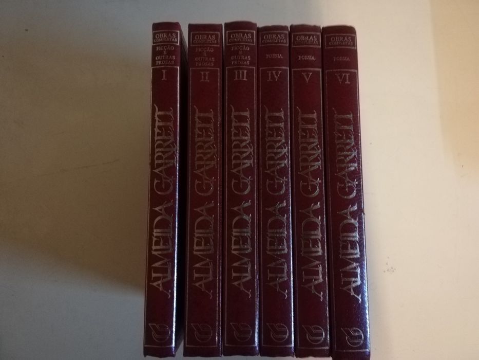 Obras completas - Almeida Garret - 6 volumes