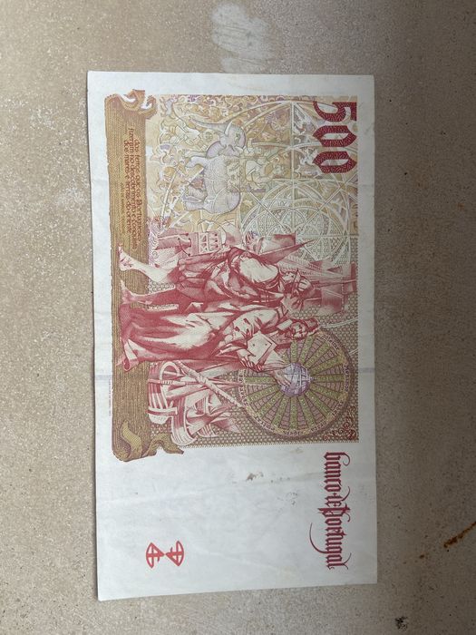Nota 500 Escudos 2000