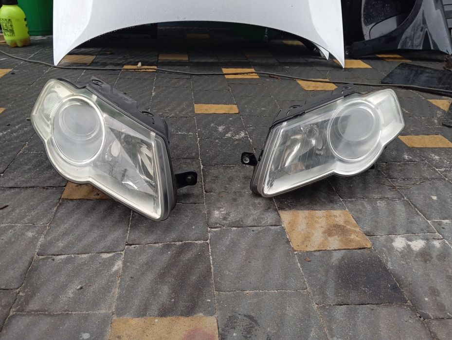 Фара пасат б 6 звичайні права і ліва