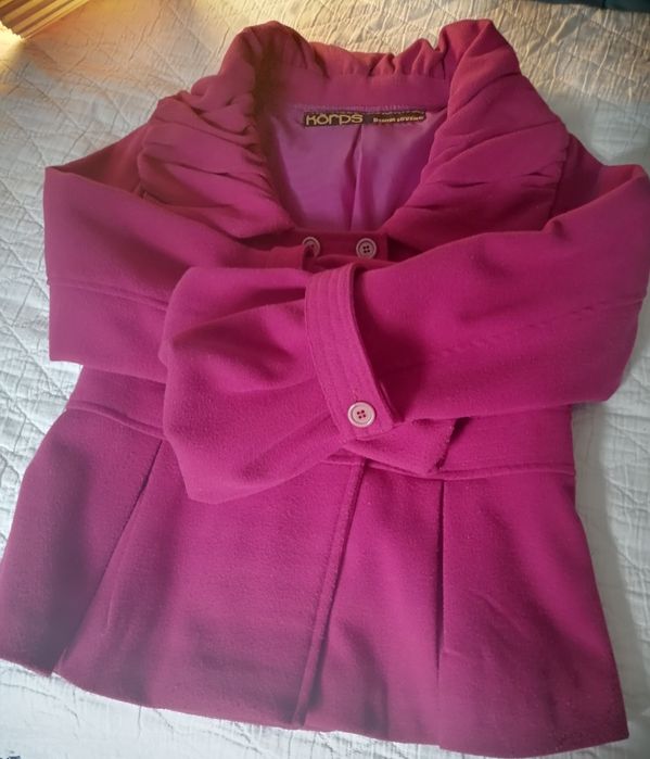 Casaco de fazenda Rosa fushia