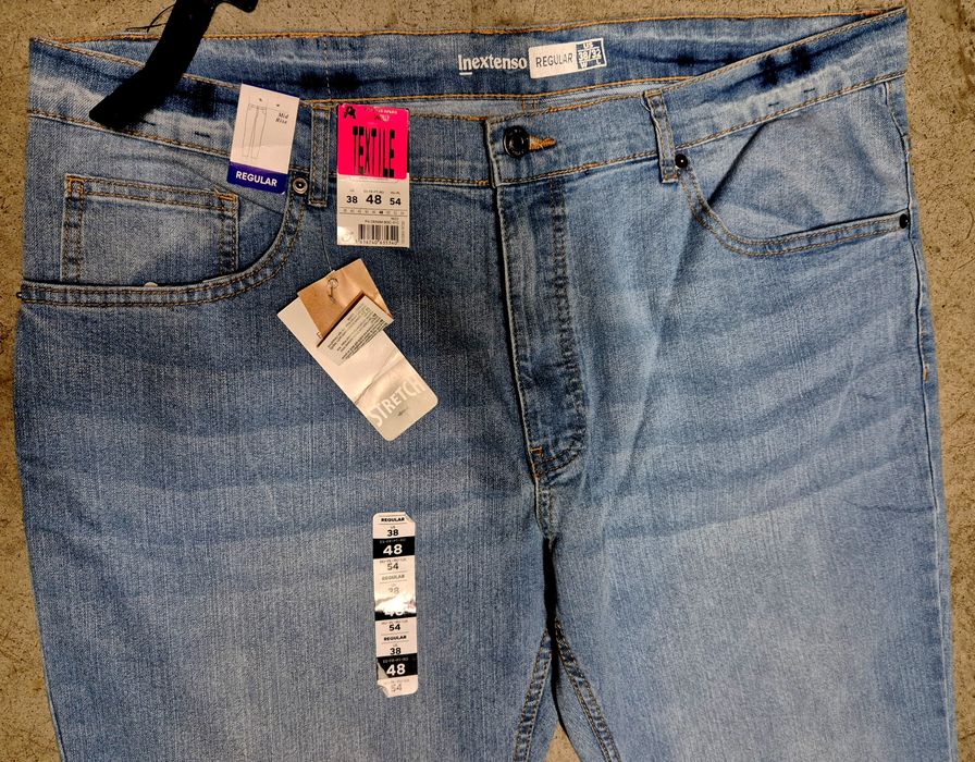 Calças de ganga Denim novas 3xl n 50 n 52
Elásticas Stretch 
Pvp 27 eu