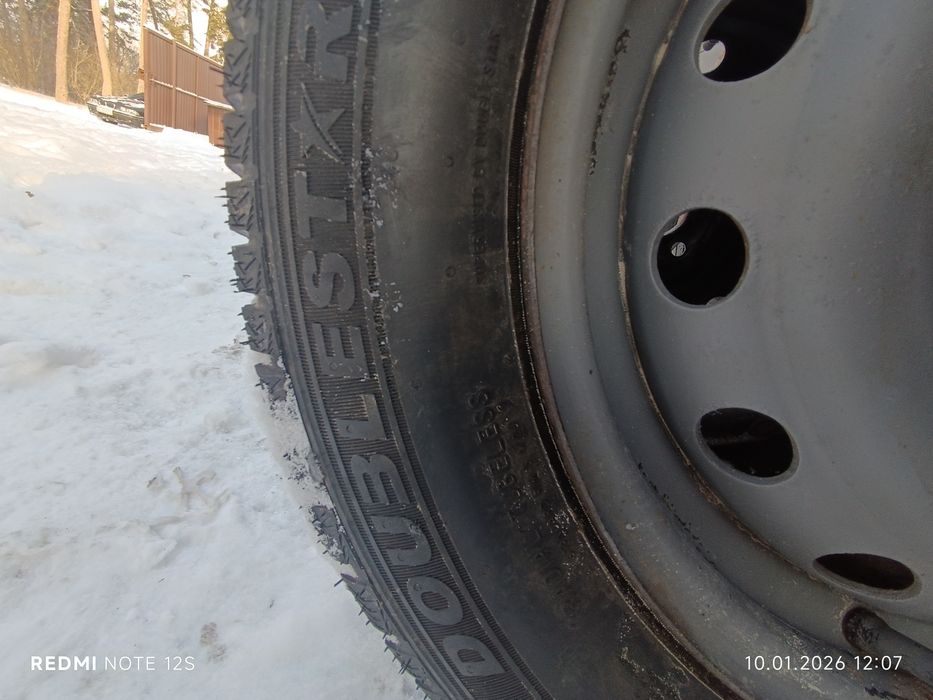 Диски литі R 14 Volkswagen 4*100 зимня резина 185*65 і 175*70 в сборі