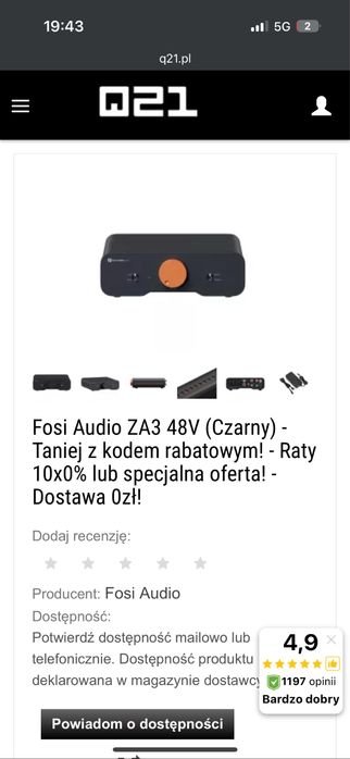 Glosniki Teufel Ultima 40 Mk2, wzmacniacz, winimini