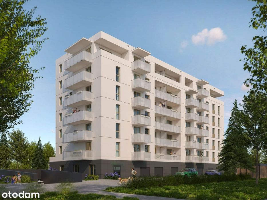 2-pokojowe mieszkanie 41m2 + balkon