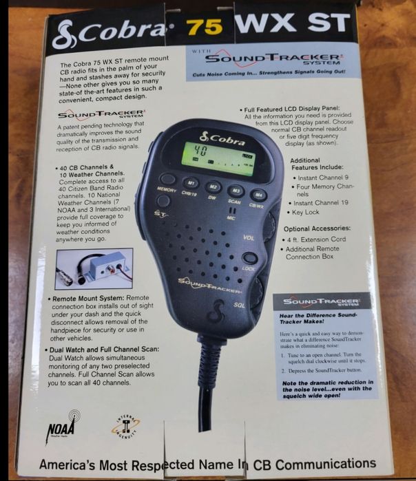 Рація Cobra 75 WX ST