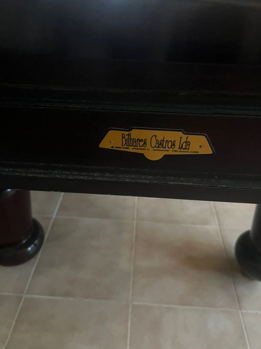 Mesa de snooker Bilhares Castros Lda