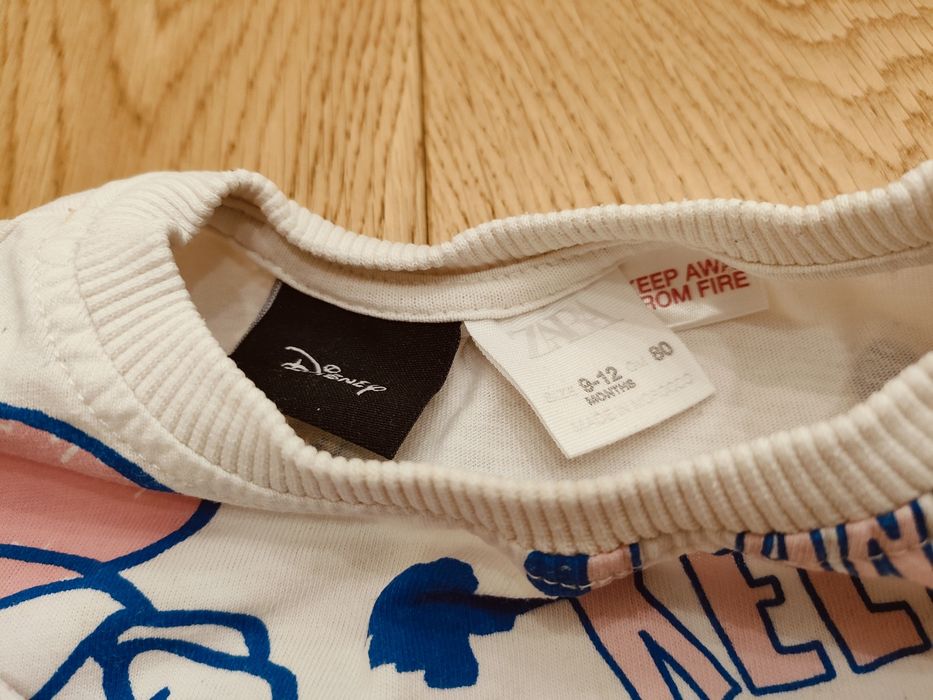 Bluzka motyw Myszki Miki Zara 80