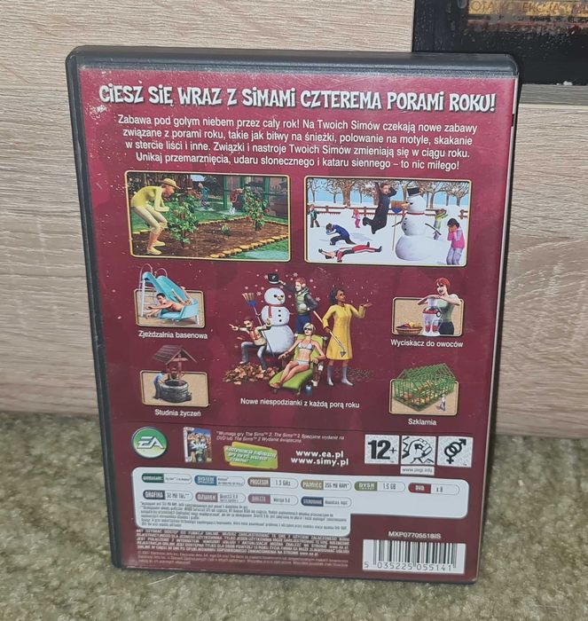The Sims 2 Cztery Pory Roku  PL / PC / BDB/