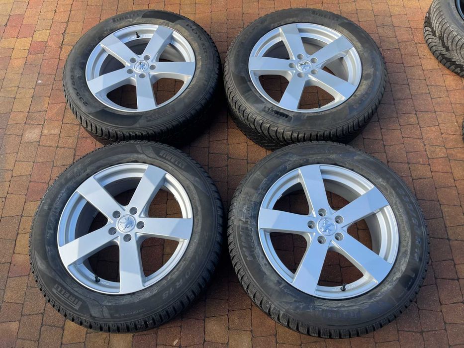 4089. Koła letnie 5x108 Peugeot 407 508 Bridgestone 235/45/18 2023r