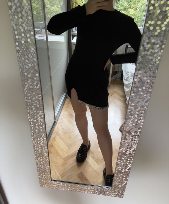 Sukienka zara z kryształkami