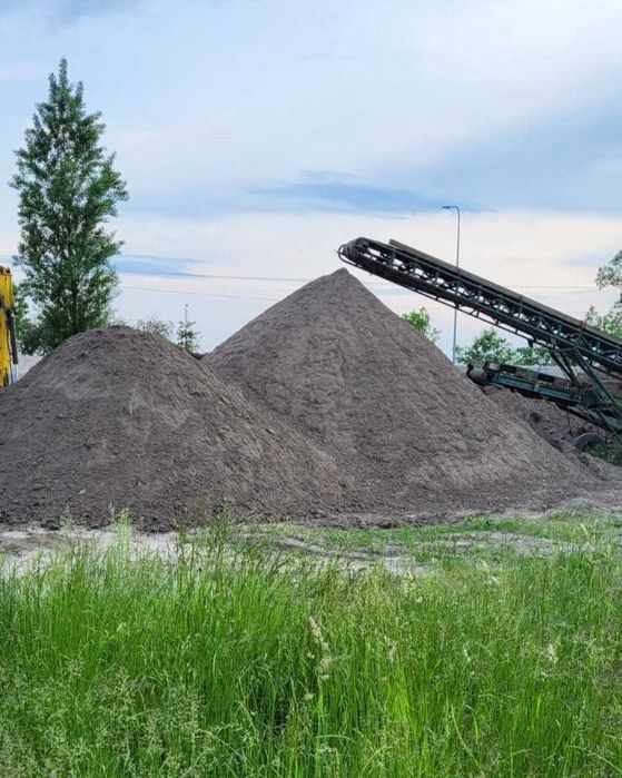 ziemia przesiana humus piasek płukany żwir podsypka gruz kruszony