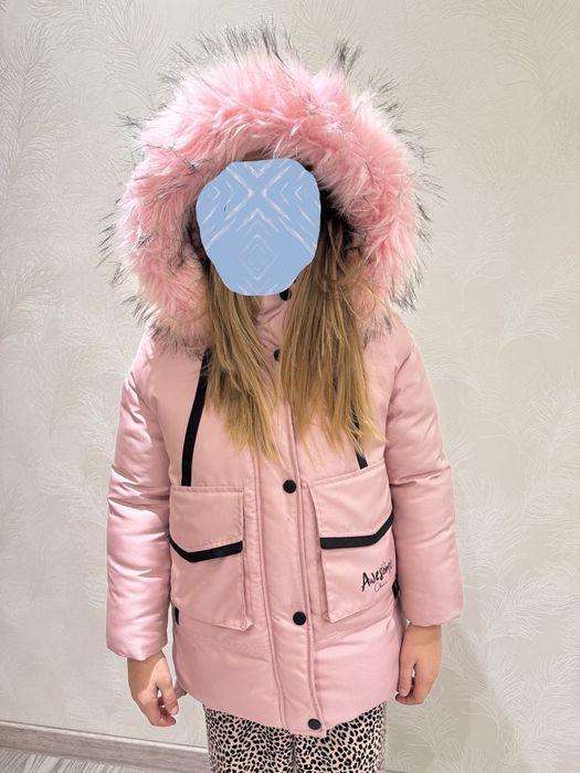 Зимова куртка для дівчинки