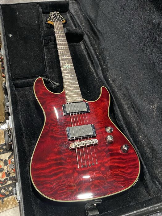 Schecter Damien Elite-6 Crimson Red