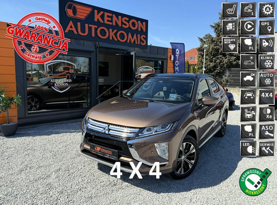 Mitsubishi Eclipse Cross INSTYLE, Kamera 360, HED UP, Podgrzewane fotele kanapa przednia szyba
